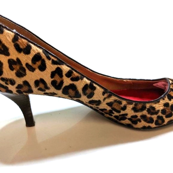 🐆Bandolino Leopard Calf Hair Pump- Size 7M. A classic shoe. - Picture 13 of 14